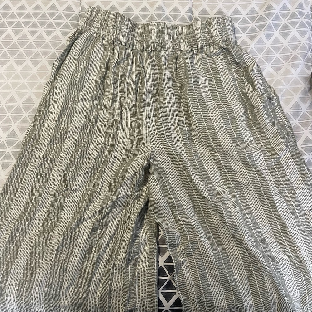 Flowey Striped Pants